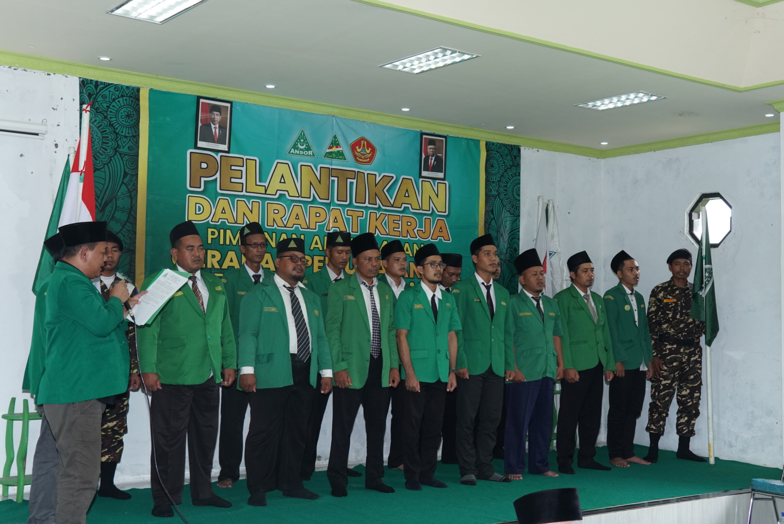 Pelantikan PAC GP ANSOR Kecamatan Balapulang