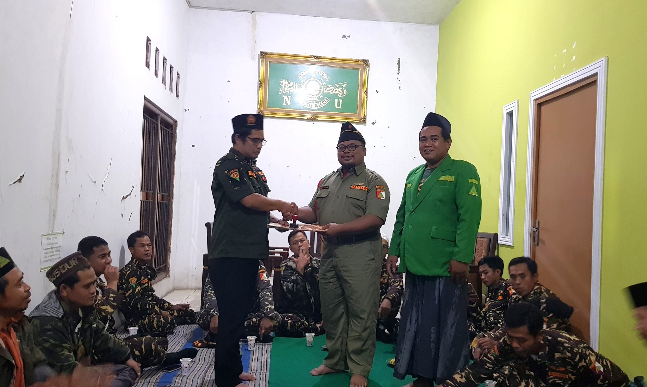 Rapat Koordinasi dan Sertijab Kasatkoryon BANSER Balapulang