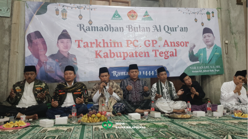 PAC GP ANSOR Balapulang Hadiri Tarkhim Bersama Korwil VI PC GP ANSOR Kab. Tegal