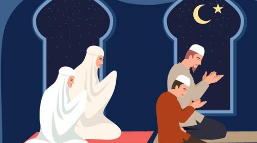 Ilustrasi Doa (Foto: Mindra Purnomo)