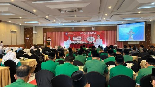 Dalam Rangka 100 Hari Kepemimpinan Bupati dan Wakil Bupati Tegal, Badan Kesbangpol Kabupaten Tegal Gelar Sosialisasi Pencegahan Penyalahgunaan Narkoba Bersama Banom NU se Kabupaten Tegal.