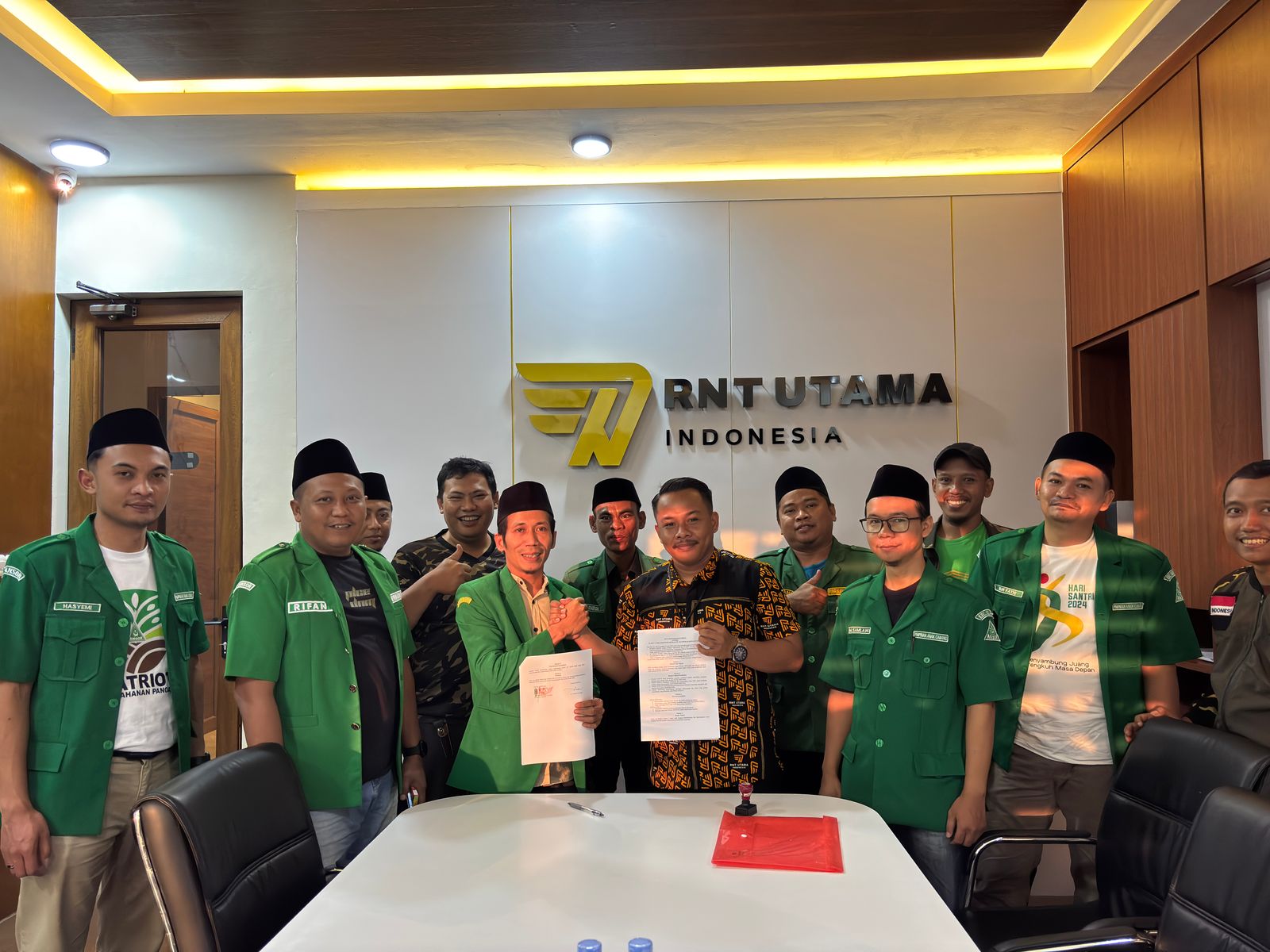 Jalin Kerja Sama dengan PT. RNT UTAMA, PC GP Ansor Kabupaten Tegal Siap Salurkan Tenaga Kerja