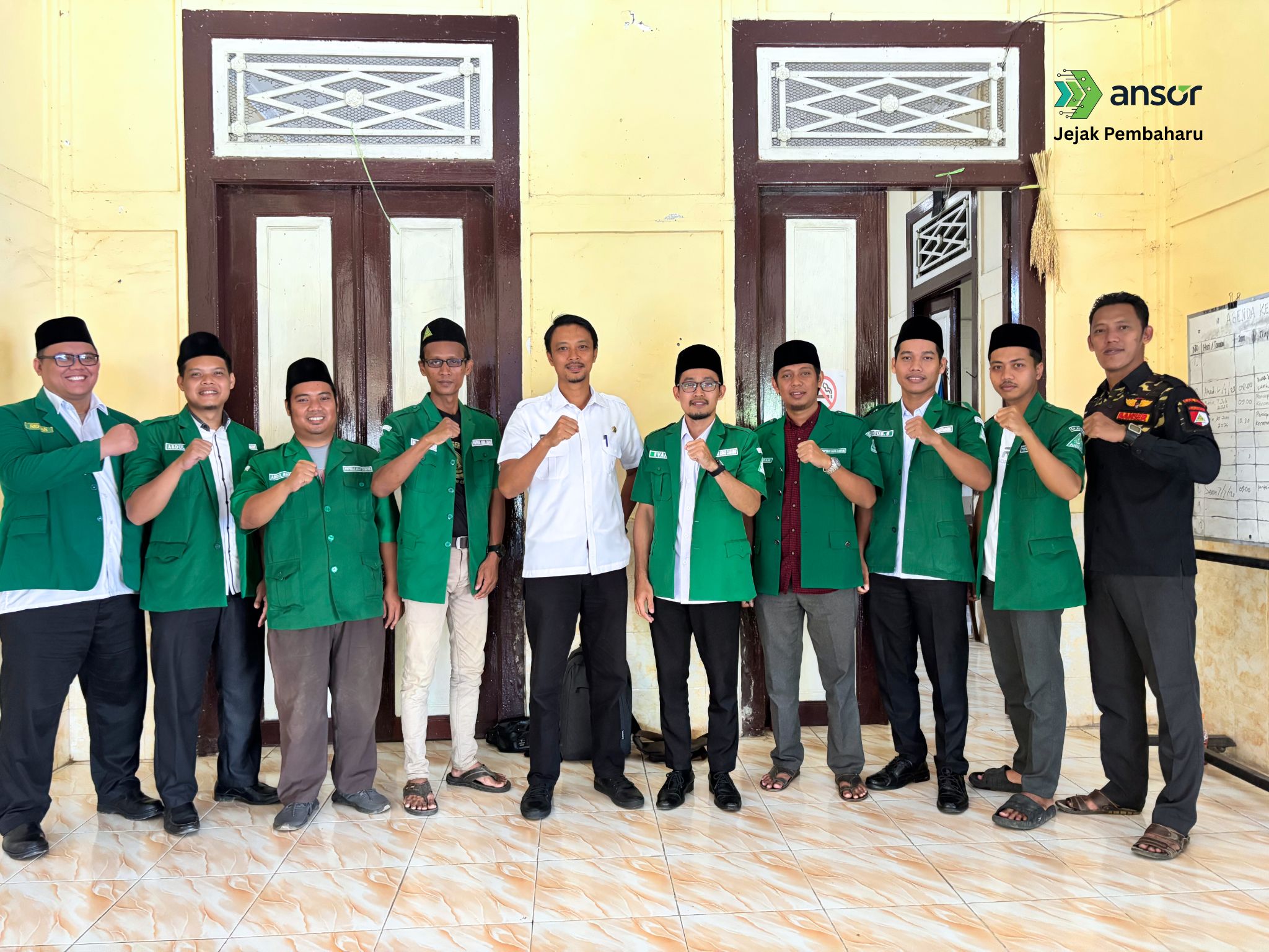 PAC GP Ansor Balapulang Audiensi dengan Camat Balapulang, Bangun Sinergi Kelembagaan