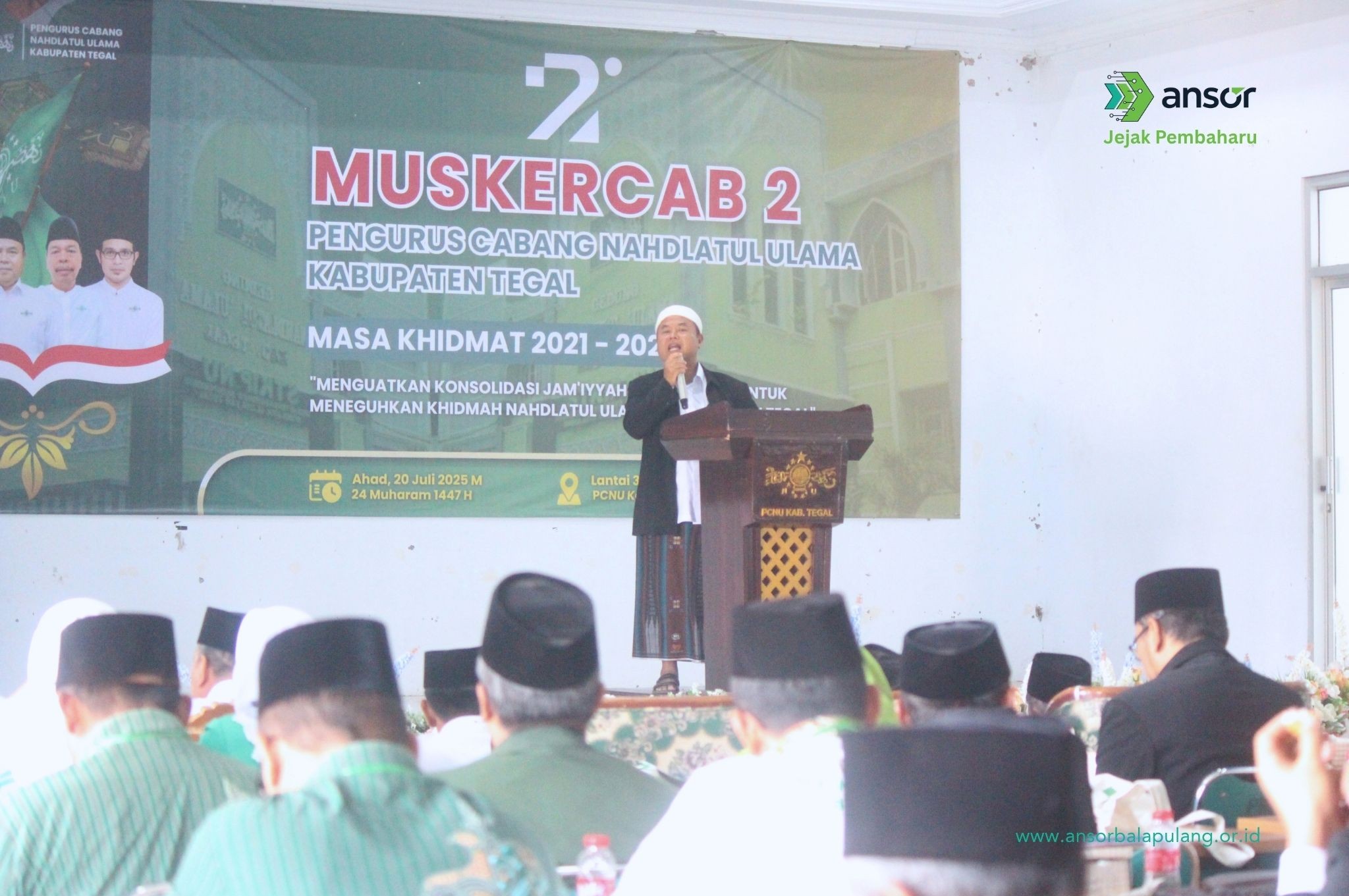 PCNU Kabupaten Tegal Gelar Muskercab ke-2: Menuju Penguatan Kemandirian Organisasi dan Relevansi Zaman