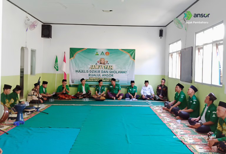 MDS Rijalul Ansor Balapulang Kembali Digelar, Doa Bersama Kelancaran Muktamar NU Ke 35