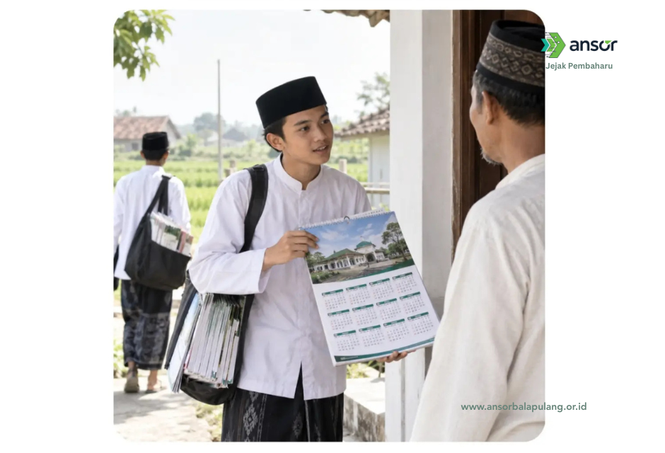 Menelisik Fenomena Santri Jualan Kalender di Jalanan dan Kiai Pengedar Proposal