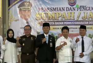 Ketua PAC GP Ansor Balapulang Minta Kader yang Dilantik Jadi Anggota BPD Amalkan Filosofi ‘Penolong’